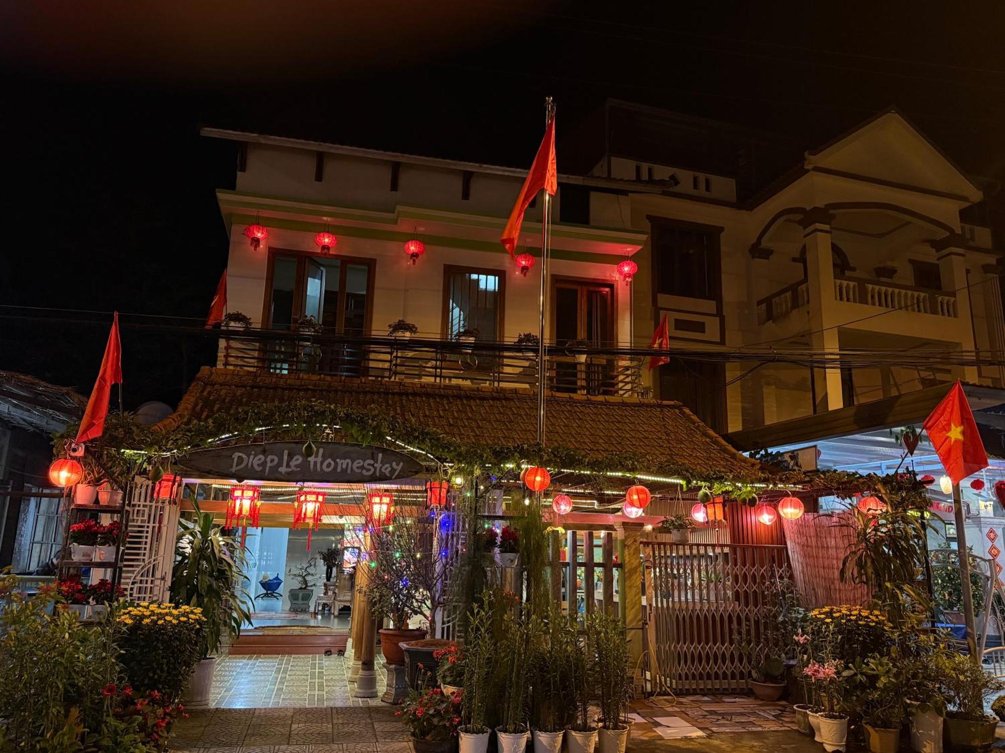 Diep Le Homestay Phong Nha Exterior foto
